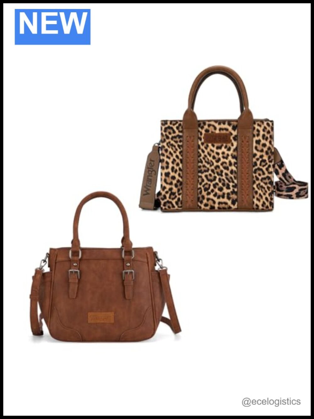 Whipstitch Vegan Leather Medium Tote Bag Crossbody Satchel